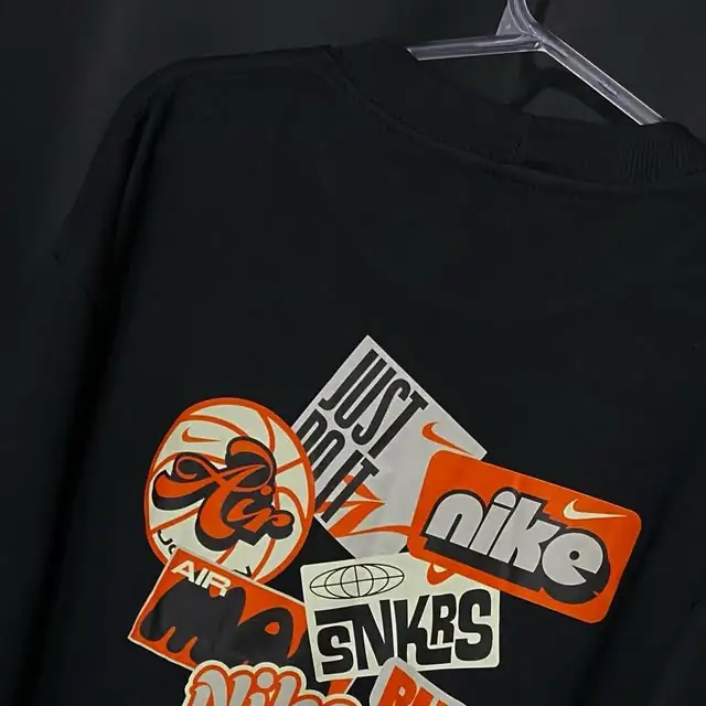 Suéter Preto Estampado